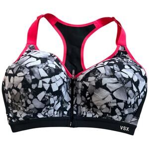 NWOT Victoria’s Secret In A Flash Reflective Max Support VSX Sports Bra  34DD